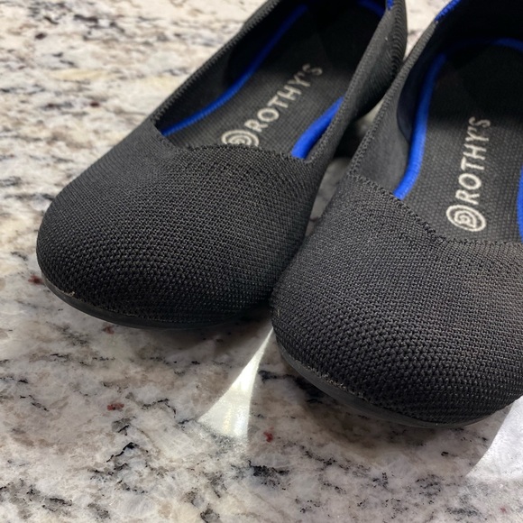 Rothy’s Flats Solid Black Size 9